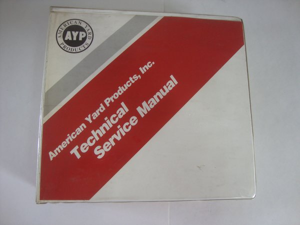 American yard products service manuals