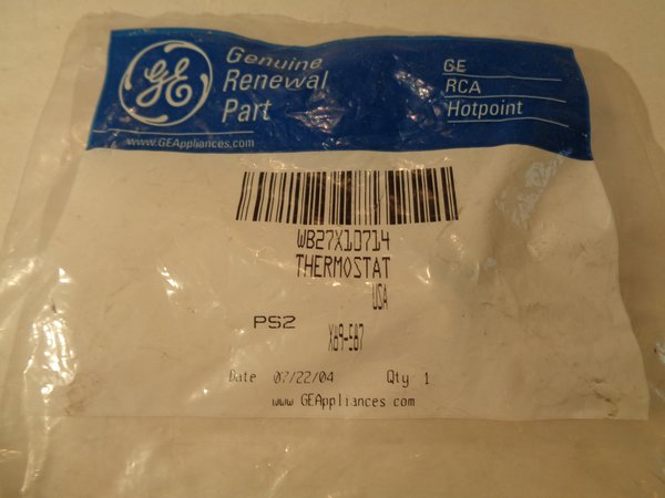 New GE Microwave Thermostat WB27X10714 Replacement Part Genuine R