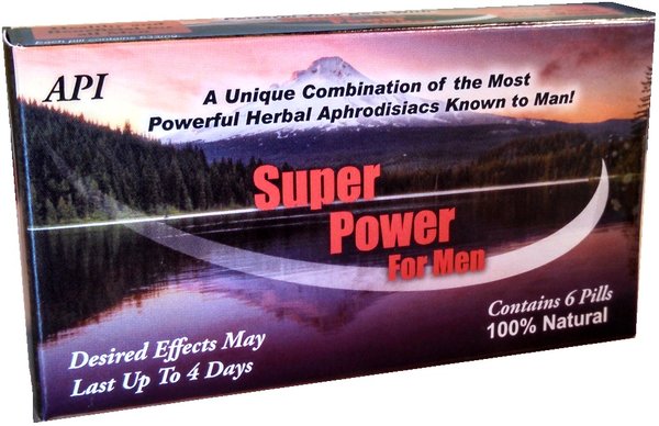 Super Power For Men 6 Count Male Enhancement Herb Shop