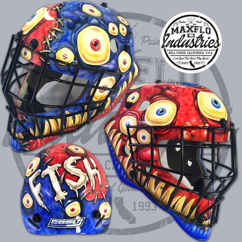 Custom Painted Goalie Masks 