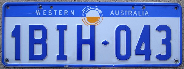 license plate sample hawaii 043 Kansas Australia #1BIH Australia Western Plates   License