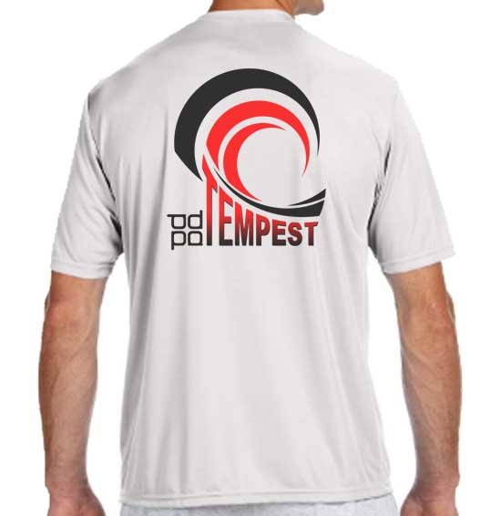 Men's "Paddletek Tempest" Pickleball Short Sleeves Shirt Pickleball Up