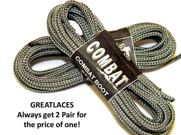 sage green boot laces