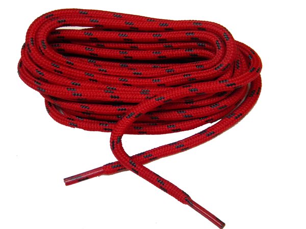 black laces red tips