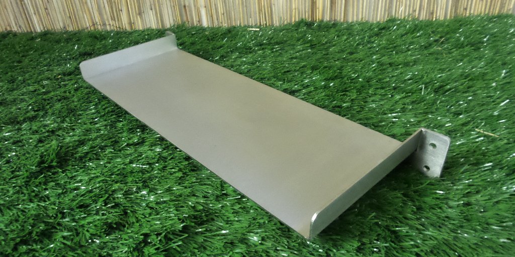 Water blades stainless steel cascade waterfall spillway koi pond