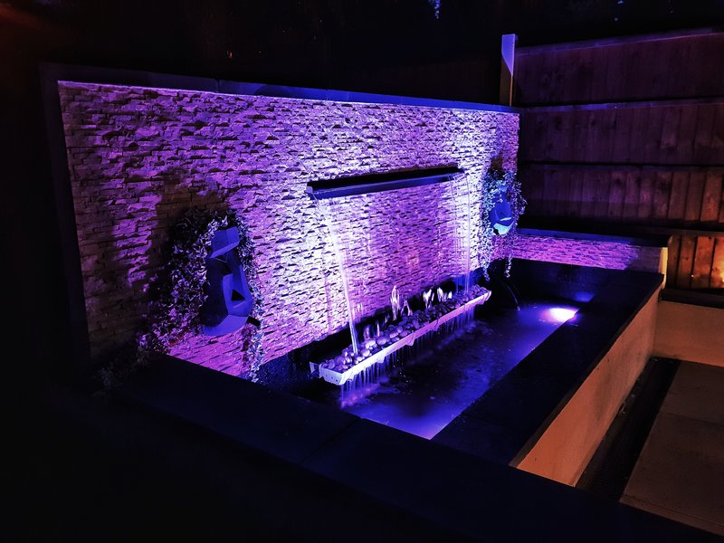 Customer Gallery of Water Blade / Waterfall Water blades stainless steel cascade waterfall