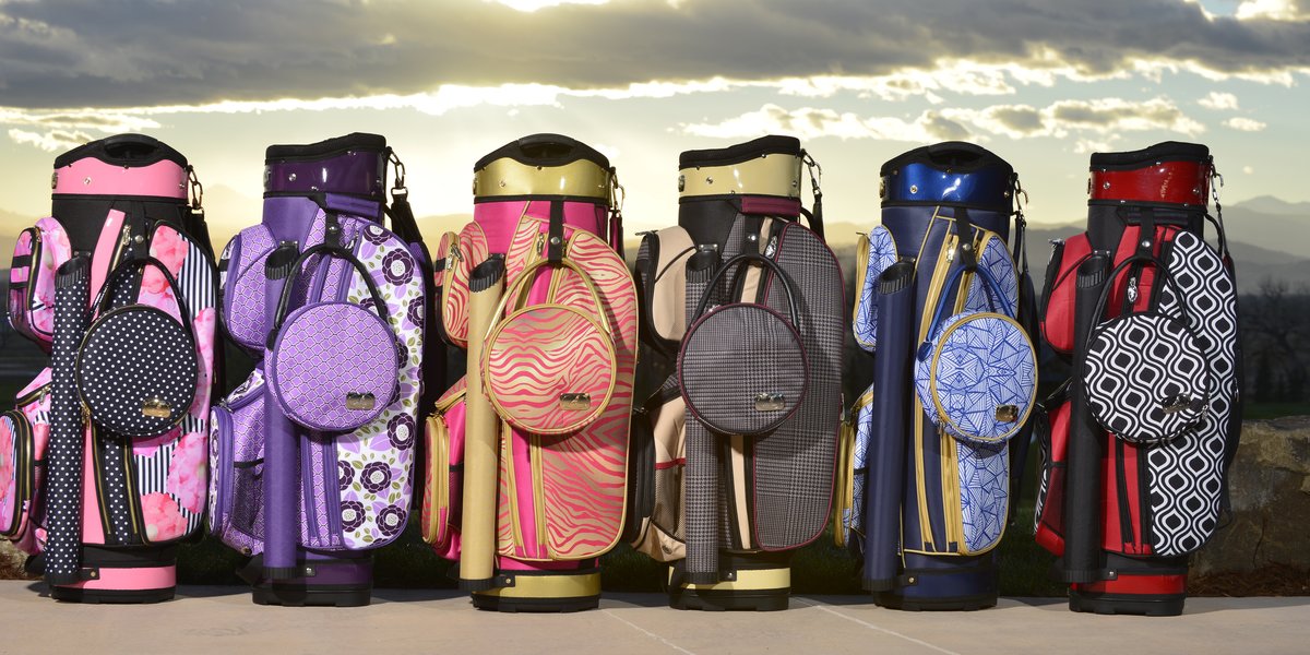 Stylish Women’s Golf Cart Bags Sassy Caddy