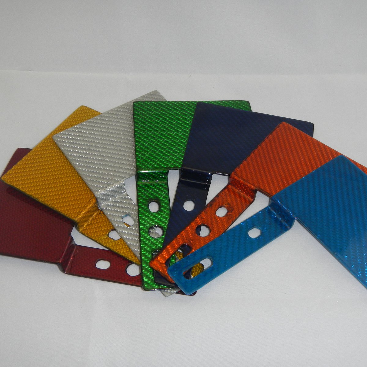 Carbon Fiber Safety Check Plate Bracket Decal Hawaii automobile