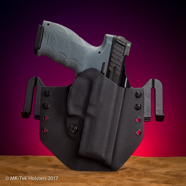 Kydex HK VP9 OWB holster, Custom crafted Kydex Holsters for IWB or