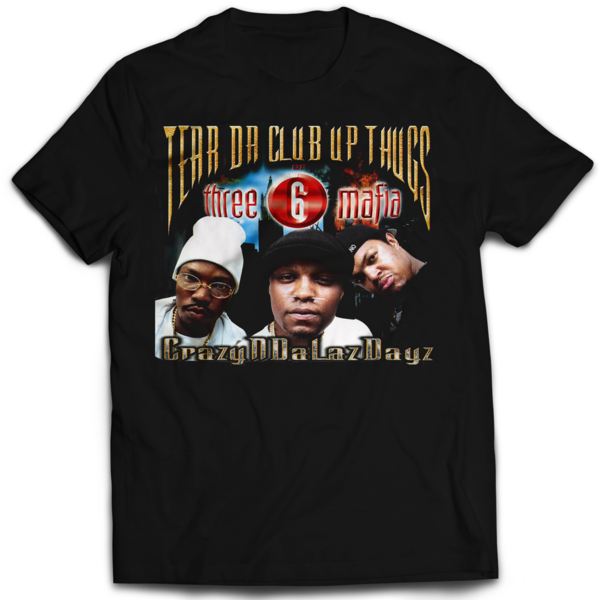 three six mafia vintage shirt