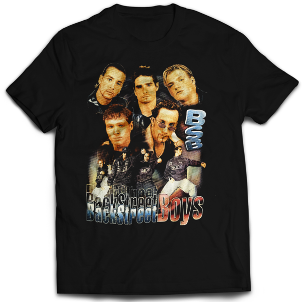 Vintage Style BSB Backstreet Boys Rap T-shirt | Vintage Mint