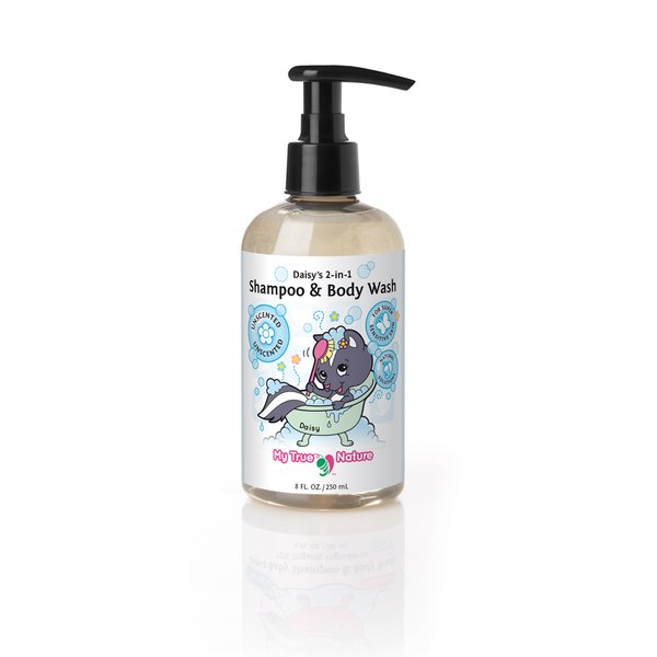 Natural Daisy's 2-in-1 Shampoo/Body Wash Super Sensitive Unscented 8oz ...