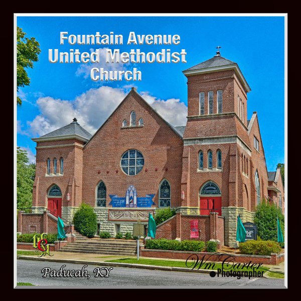 Fountain Avenue United Methodist Church, Paducah KY Historic Prints