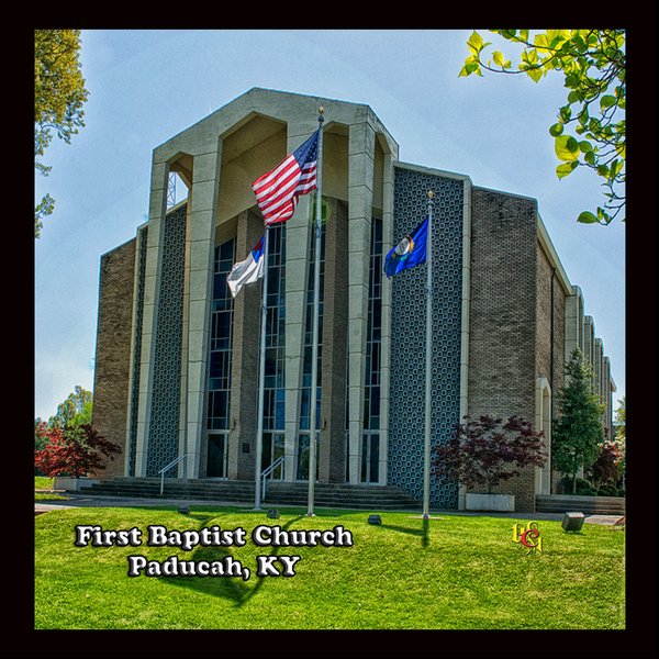 First Baptist Church Paducah, Kentucky Historic Prints Carters