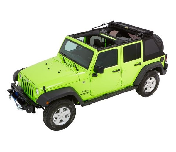 Bestop TREKTOP™ NX GLIDE™ CONVERTIBLE SOFT TOP 4-door Jeep Wrangler ...