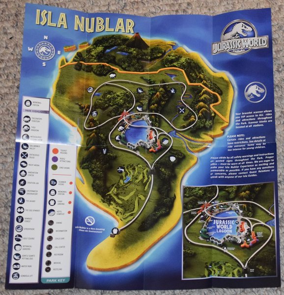 Jurassic World Tour Brochure Prop Replica (Exclusive New Design ...