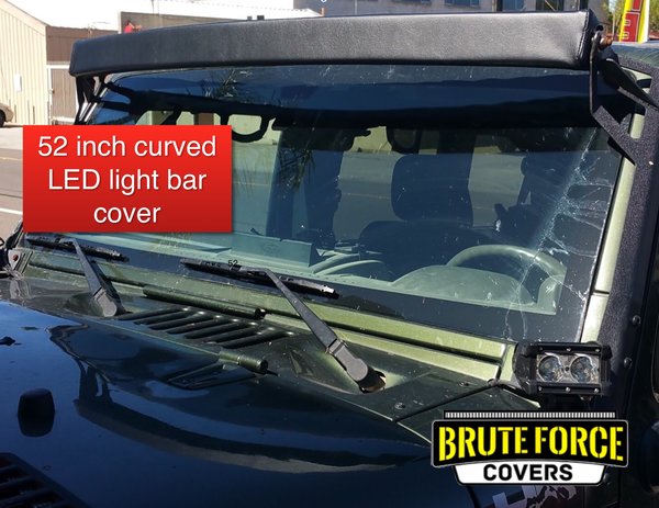 52 inch curved light bar cover