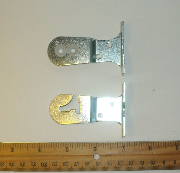 1 pair LARGE PIN Roller Shade UNIVERSAL MOUNTING BRACKETS with NYLON