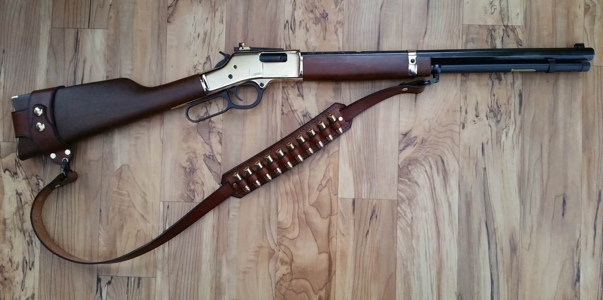 Rick Lowe Custom Leather, Harnessed Rifle Slings, Custom Sheaths