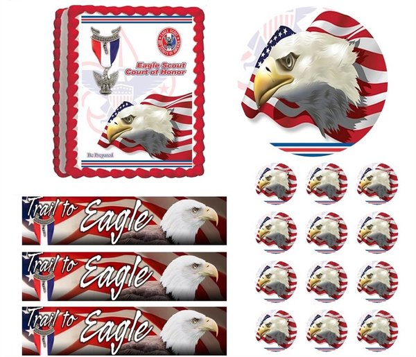 Eagle Scout Ceremony Court Of Honor Be Prepared Edible Cake Topper Image Frosting Sheet Edible 6107