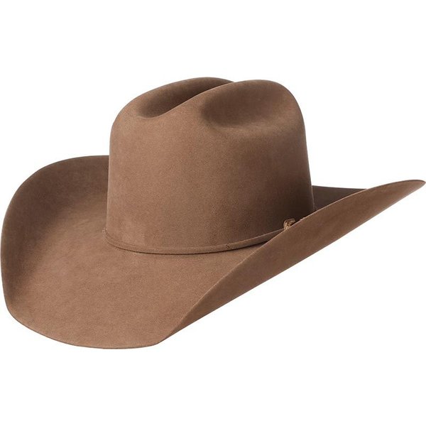 American Hat Company 1000x Mink Felt Open Crown Hat Way Out West