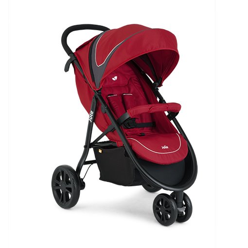 Joie Lifetrax 3 Wheel Stroller and Cupholder (inc Footmuff) Smartkidstore