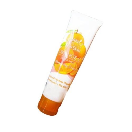 Janet Ayurveda Fair Skin Orange C Cream 100ml Leaves Skin 