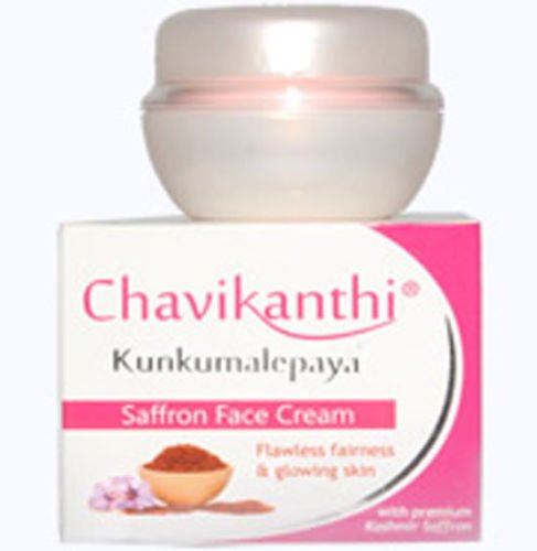 Chavikanthi Kunkumalepaya Saffron Face Cream 35g Fairness 