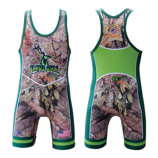 Cliff Keen Alpha Bull Singlet Elite Wrestling LLC