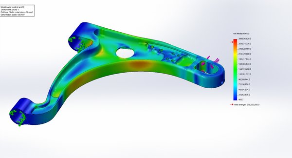 NA/NB Miata Front Lower Control Arms | Keisler Automation