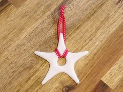 Star No. 11 - white glass