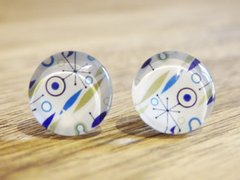 Art Glass No. 22 - stud earrings