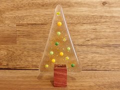 Christmas tree No. 60 (handmade glass/Jarrah)