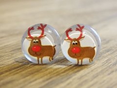 Art Glass No. 12 - stud earrings