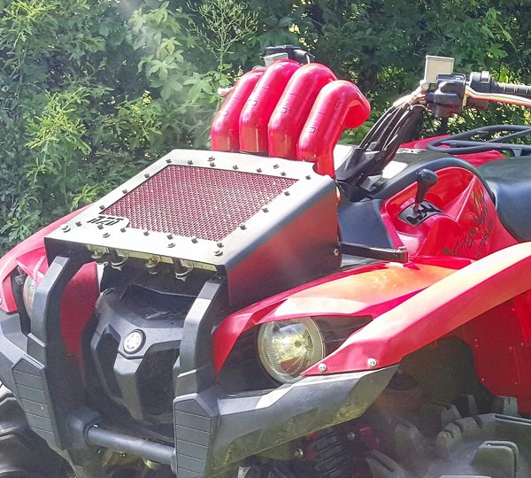 Yamaha Grizzly 550/700 Radiator Relocate Kit N2Deep Customs