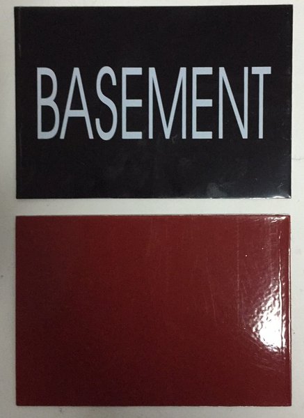 HPD SIGN: BASEMENT SIGN (ALUMINUM SIGN BEST FOR USE IN NYC AREA) | YOUR