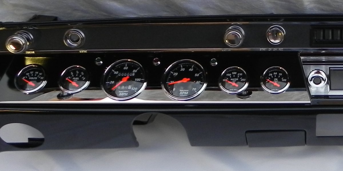 1967 Chevelle Dash