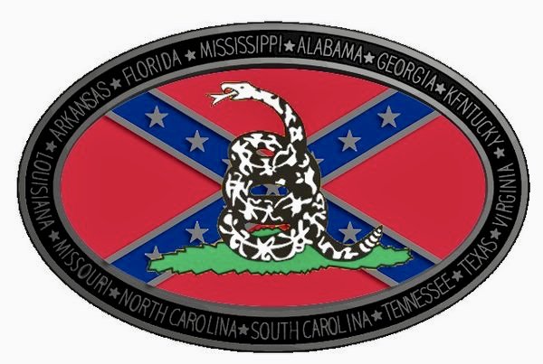 Rebel Flag Gadsden Logo with Southern States Belt Buckle | DL Grandeurs ...