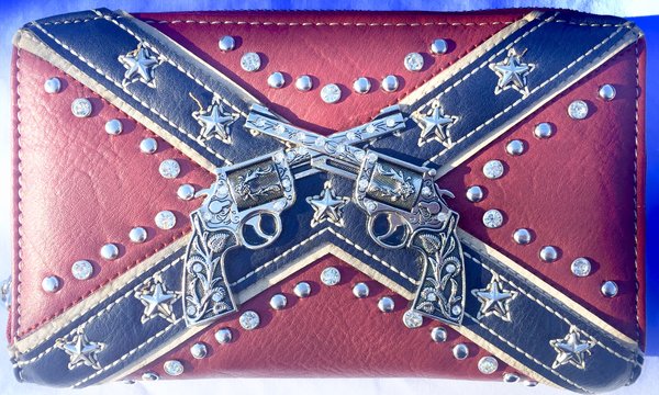 Rebel Wristlet Wallet Dl Grandeurs Confederate And Rebel Goods