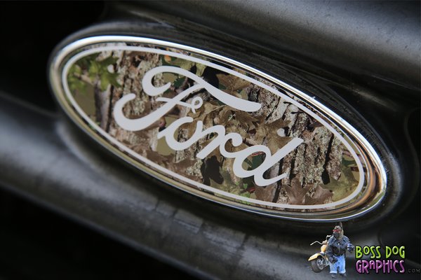 Camo ford emblem overlay #1