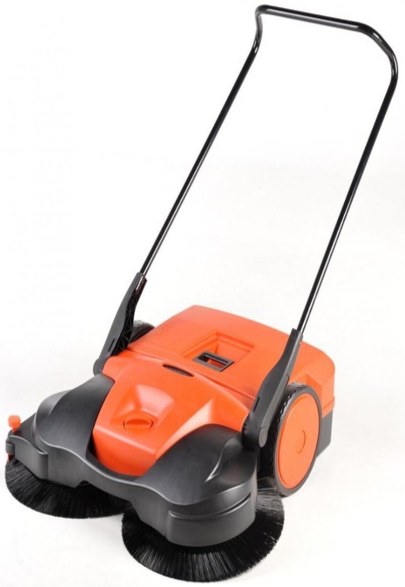 HAAGA® 255 Sweeper | 21" Manual Push Sweeper | SPEEDY SWEEP® Floor Sweepers