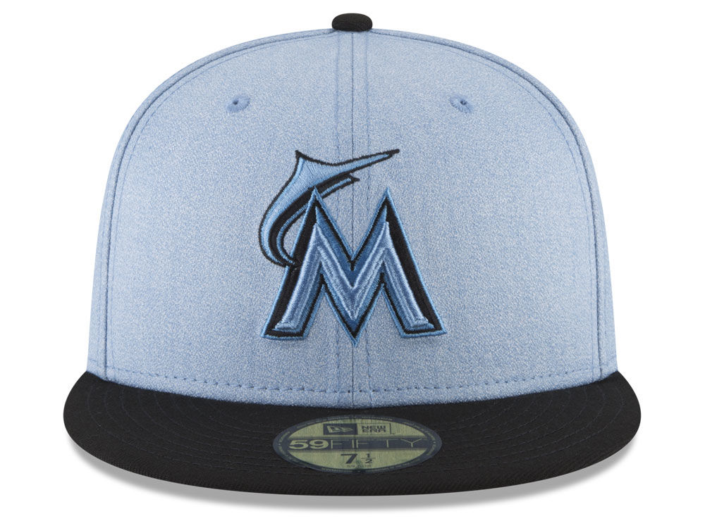 Official New Era MLB Fathers Day Miami Marlins 59FIFTY Fitted Cap