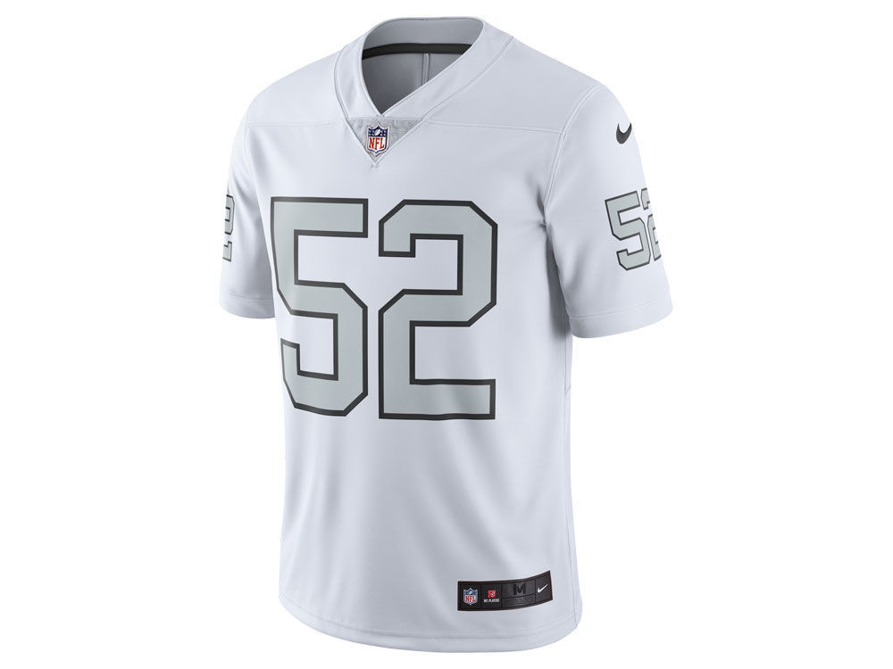 Nike NFL Limited Color Rush Oakland Raiders Khalil Mack Jersey | Pure ...