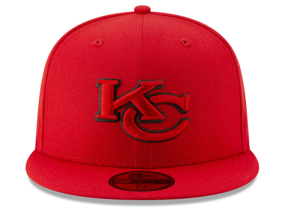 New Era Nfl 59fifty Logo Elements Collection Kansas City Chiefs Fitted Cap