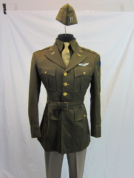 WWII USAAF Complete 5th Air Corps Officers Dress Uniform, Captain ...