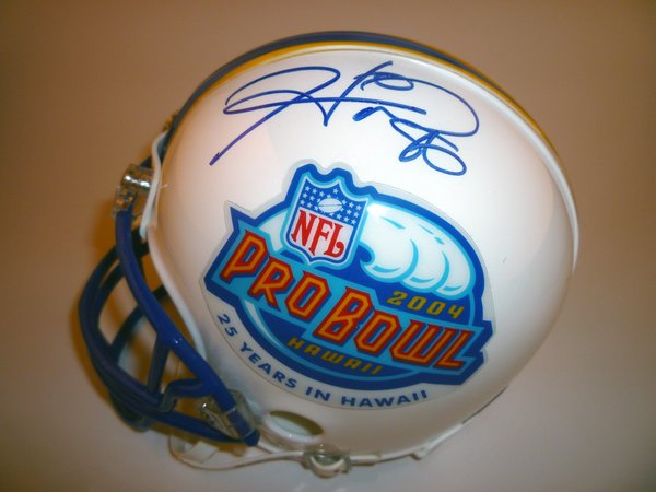 STEELERS - 2004 PRO BOWL SIGNED MINI HELMET  Pittsburgh 