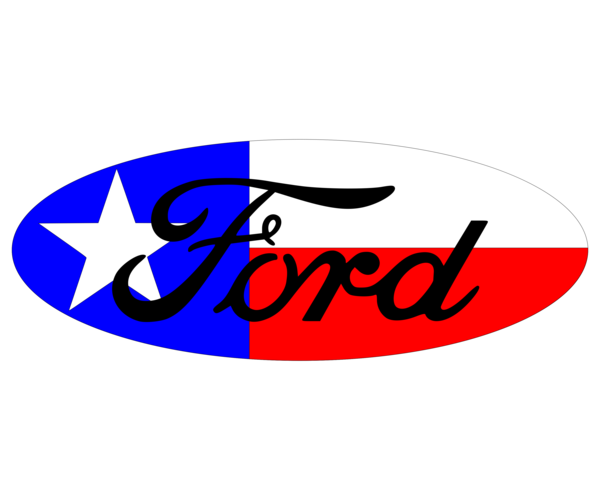 Texas state flag ford overlay emblem decals #10
