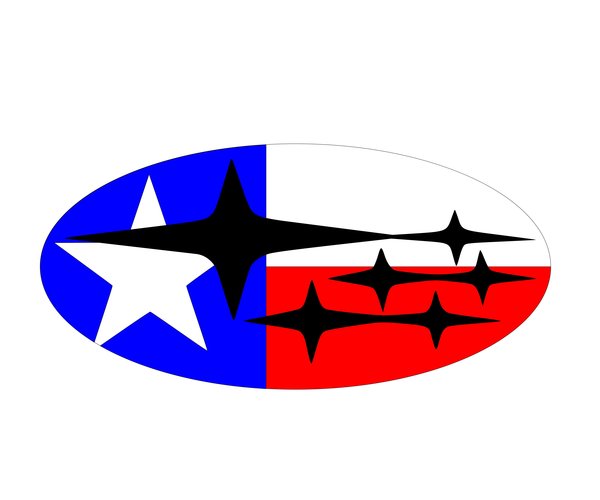 Texas state flag ford overlay emblem decals #9