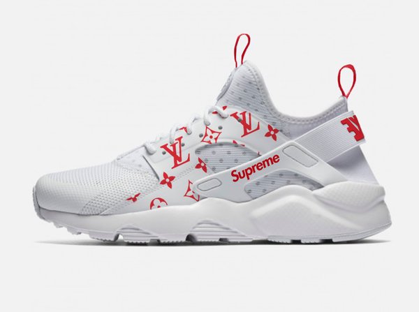 Supreme X Louis Vuitton X Nike Air Huarache スニーカー