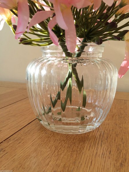 BEAUTIFUL PINK AGAPANTHUS ARTIFICIAL FLOWER ARRANGEMENT IN 